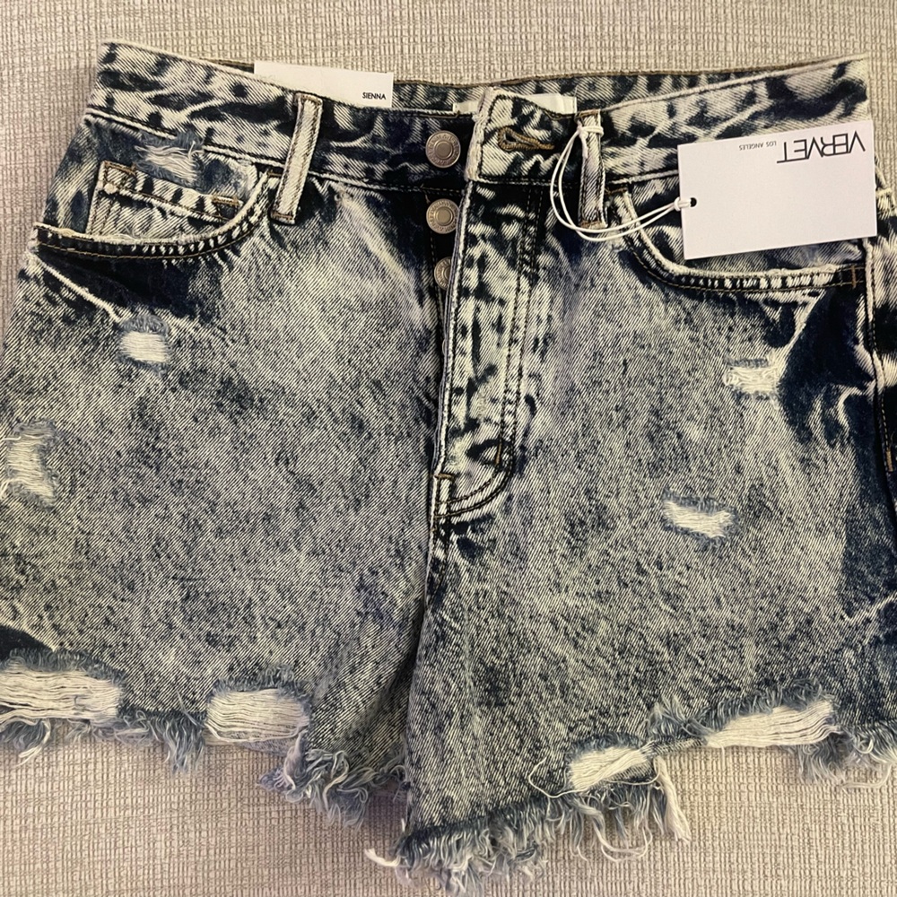 Vervet Sienna Super High-rise Shorts